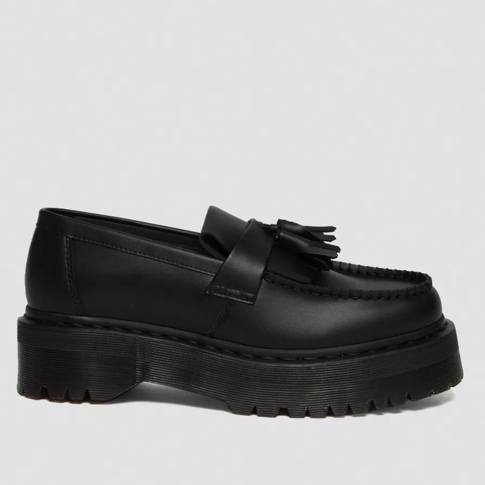 Dr. Martens Black Tassel Loafers